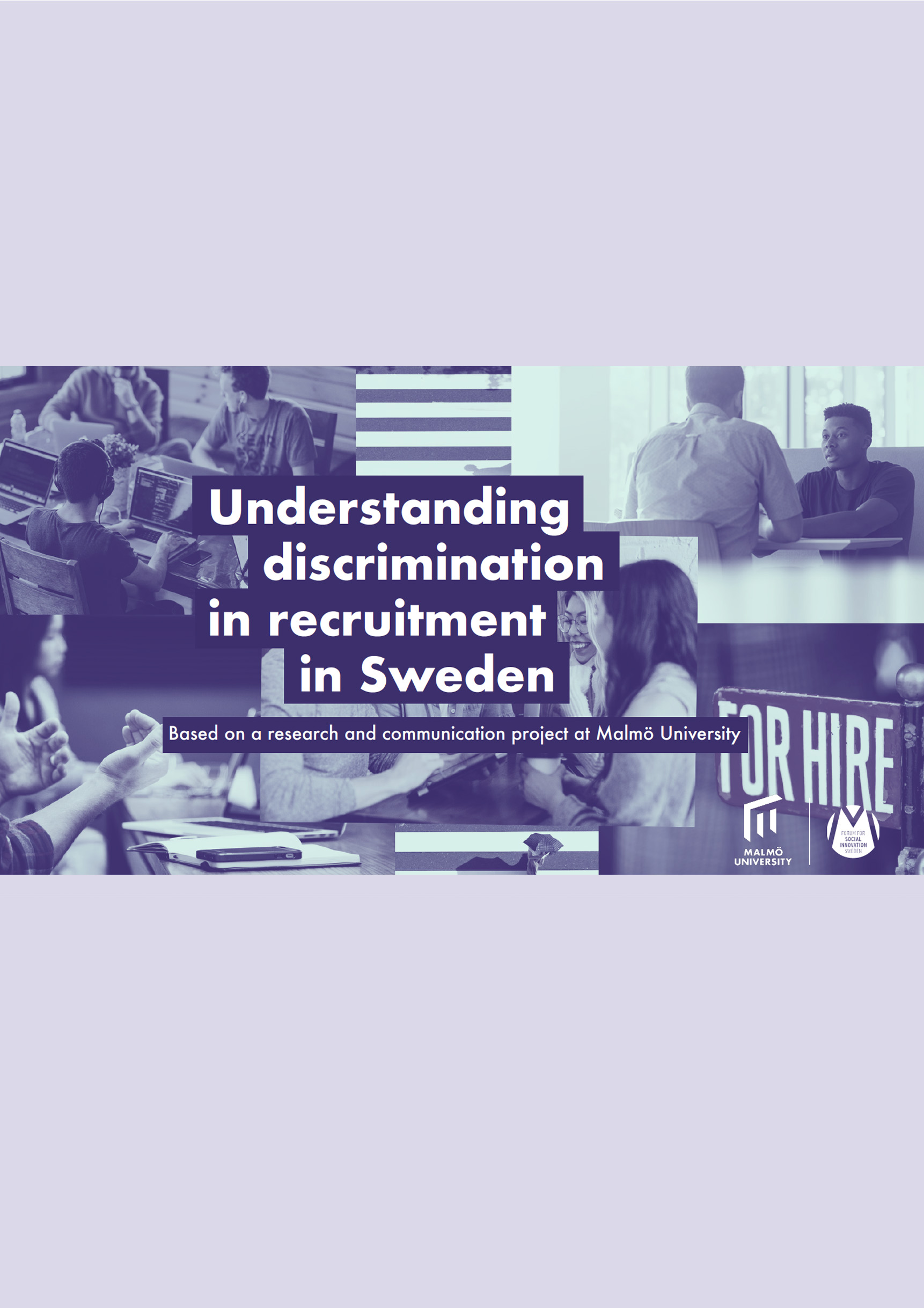 Understanding discrimination in recruitment in Sweden