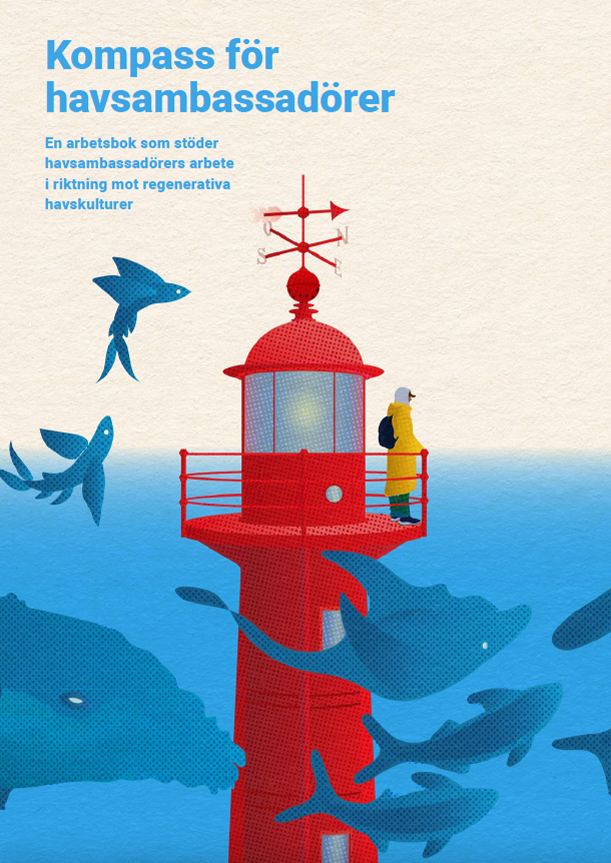 Publikation med titeln "Kompass för havsambassadörer"