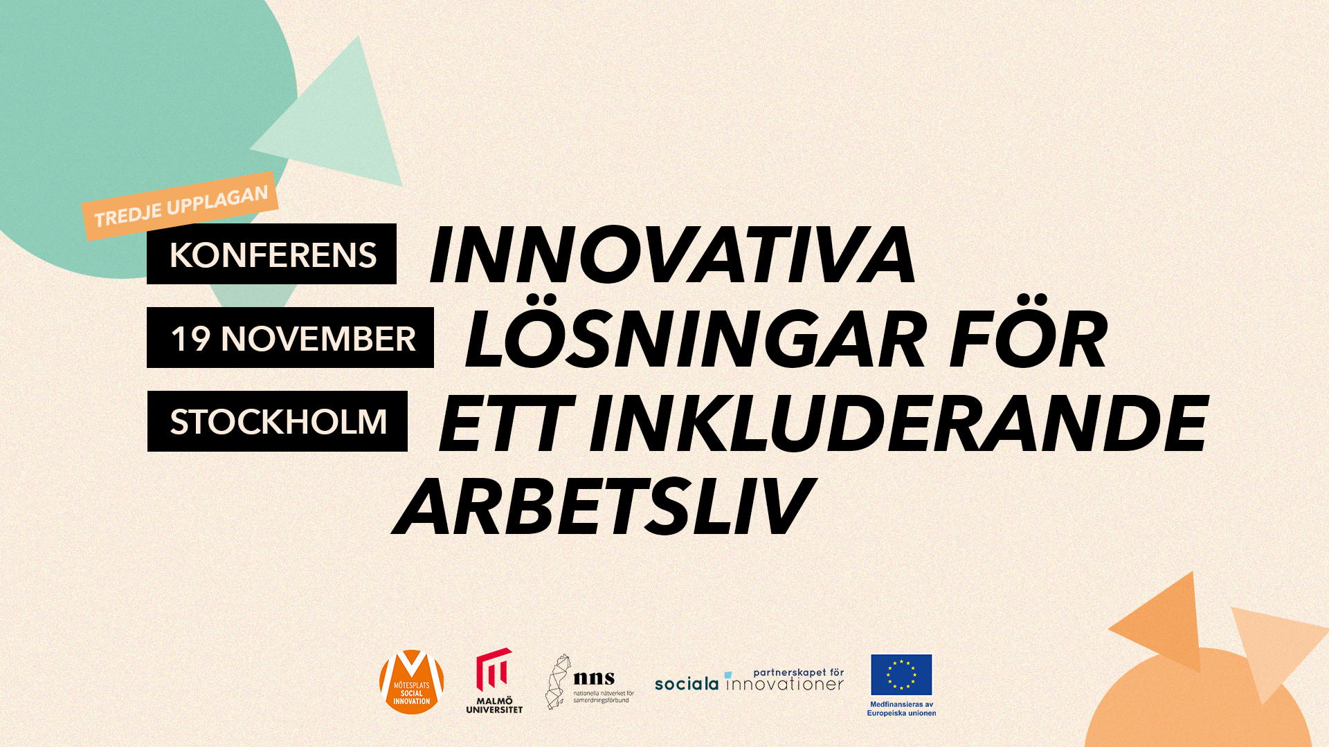 Innovativa lösningar för ett inkluderande arbetsliv 2025
