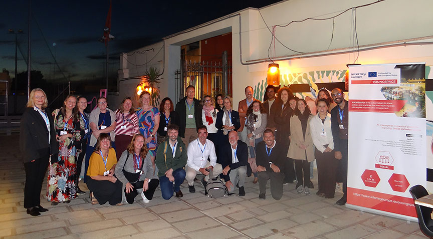 Gruppbild med samtliga Youngspace-partners