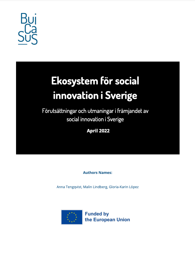 Ekosystem för social innovation i Sverige (2022)