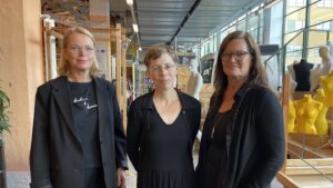 Malin Lindberg, Maria Wolmesjö och Ulrika Sjölund