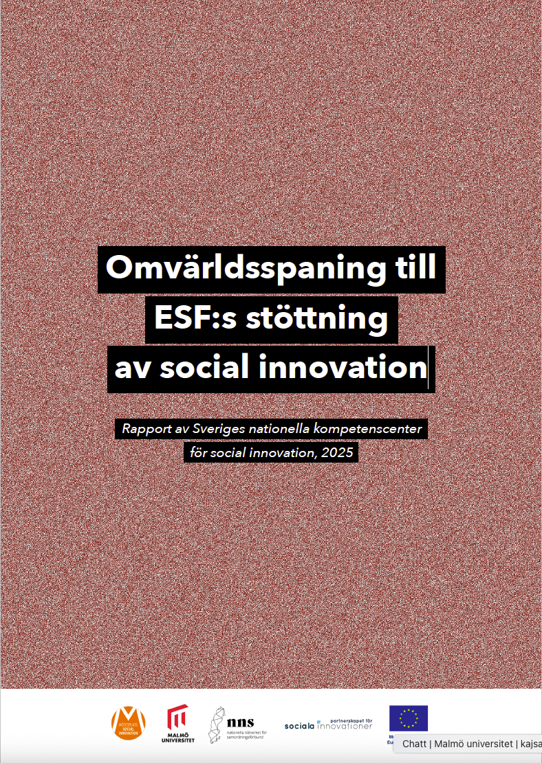 Omvärldsspaning till ESF:s stöttning av social innovation (2025)